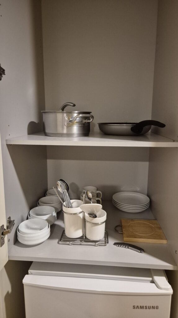 거제 소노캄 패밀리 취사룸 조리도구