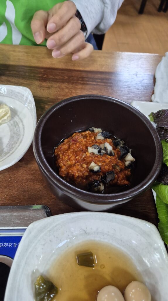 제주유기농쌈밥 제육쌈밥 우렁쌈장