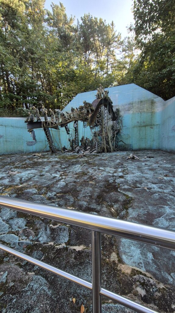 부서진 대동강 철교