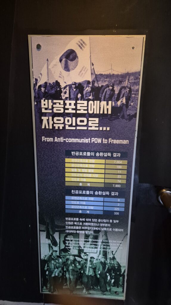 포로귀환 및 송환 내역