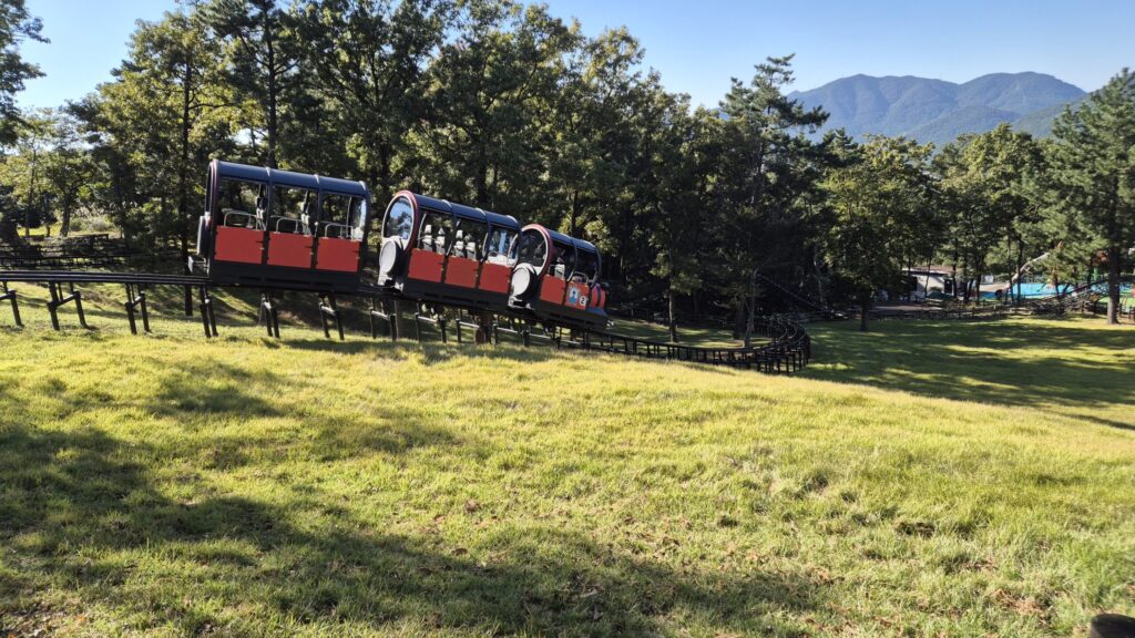 거제 숲소리 공원 모노레일