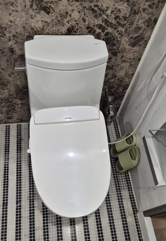 변기 정심 교체 완료