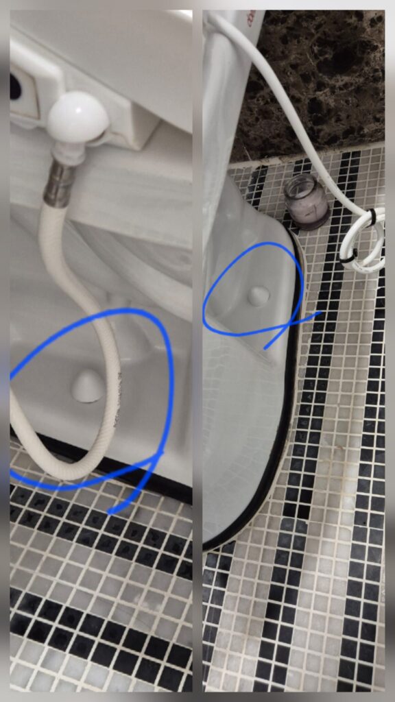 변기 고정 너트캡