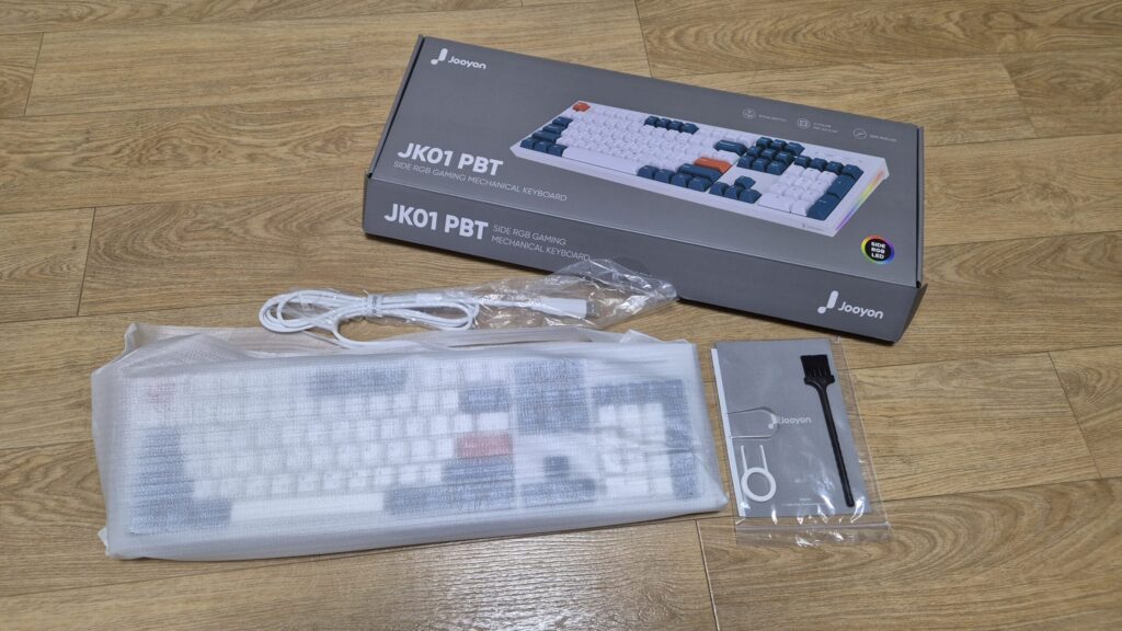 주연테크 JK01 PBT 구성품