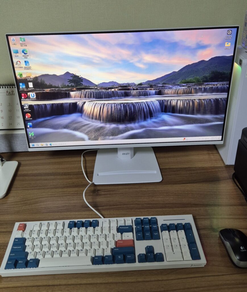 세팅완료됨 주연테크 기계식 키보드