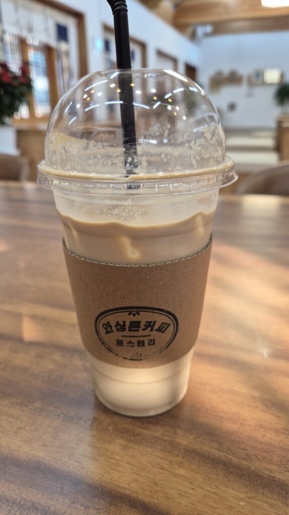 전국 커피 맛집 와싱톤커피 원내동 라떼 한모금먹고 한장