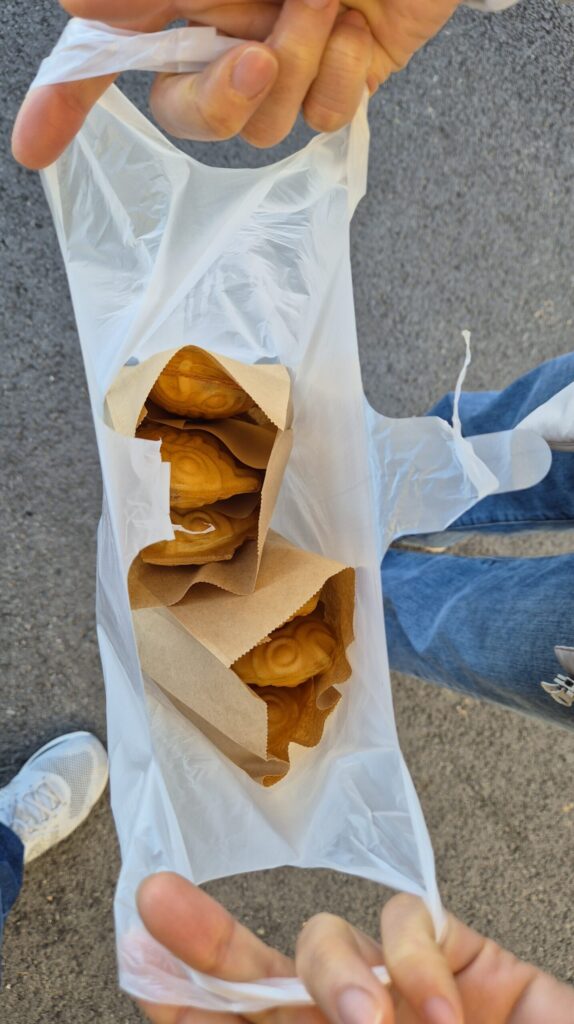 붕어빵 6개 구매 완료