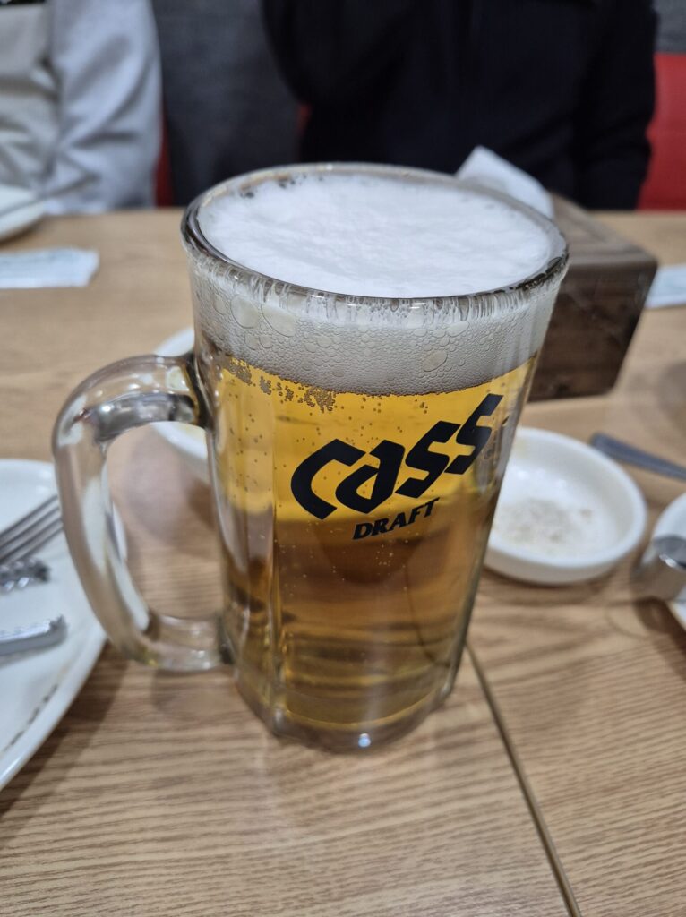 처갓집 치킨 + 맥주 한잔 안들어가면 섭섭하죠!