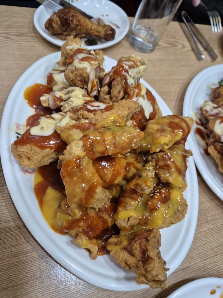 삼성동 처갓집 치즈 슈프림치킨과 골드슈프림 치킨