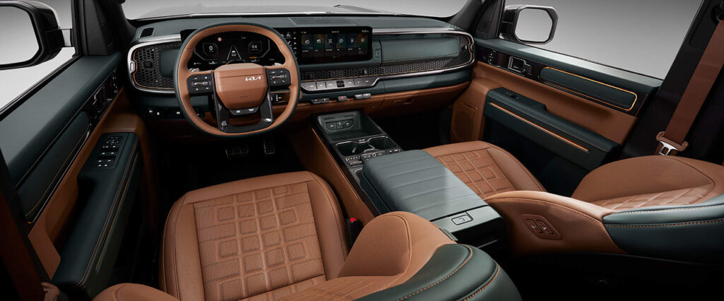 기아 타스만 실내사진 2025년형 