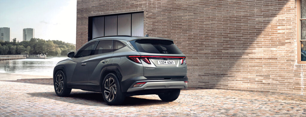 2026년형 투싼 하이브리드 후면사진