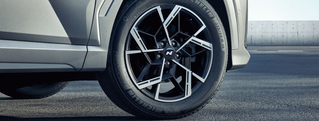 현대 2026년형 투싼 N라인 19인치 전용 알로이 휠