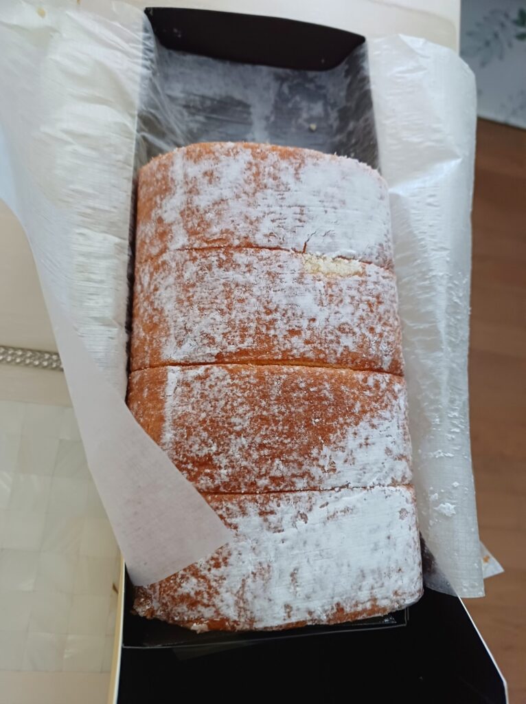 성심당 요키롤은 슬라이스 컷팅이 되어 있음.