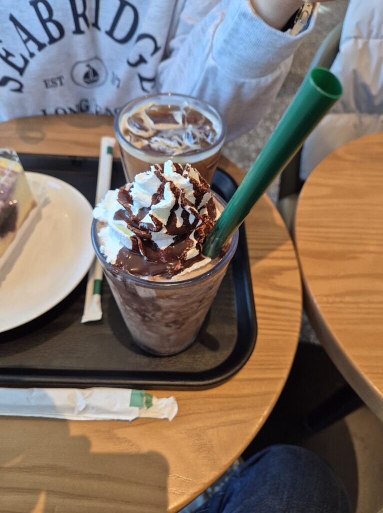 스타벅스 자바칩 프라푸치노