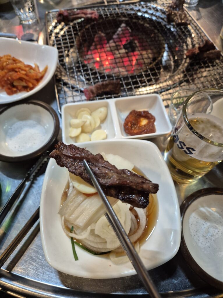 느리울한우마을 갈비살 한첩