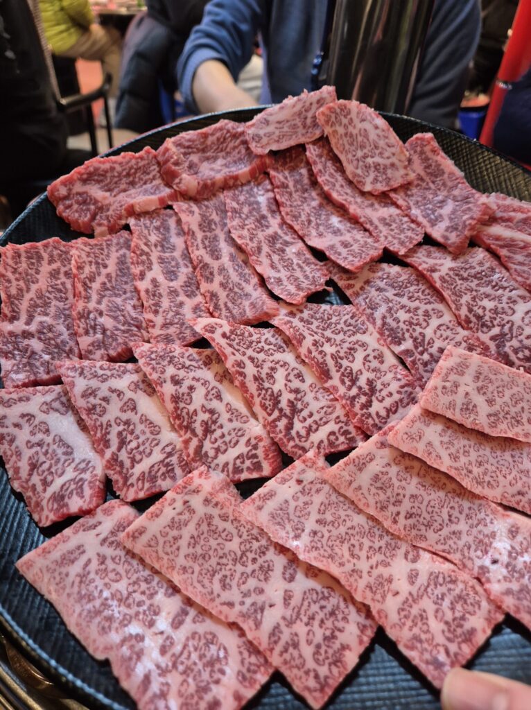 느리울한우마을 살치살 한접시