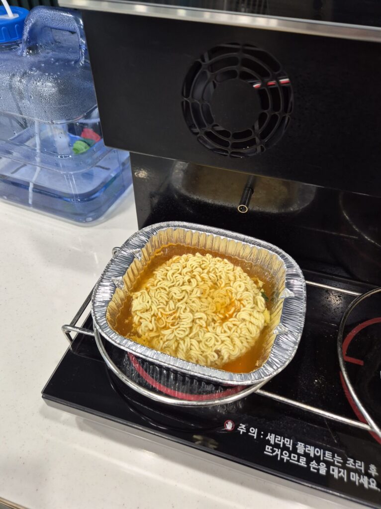 계룡 별마루센터 한강라면 제조기