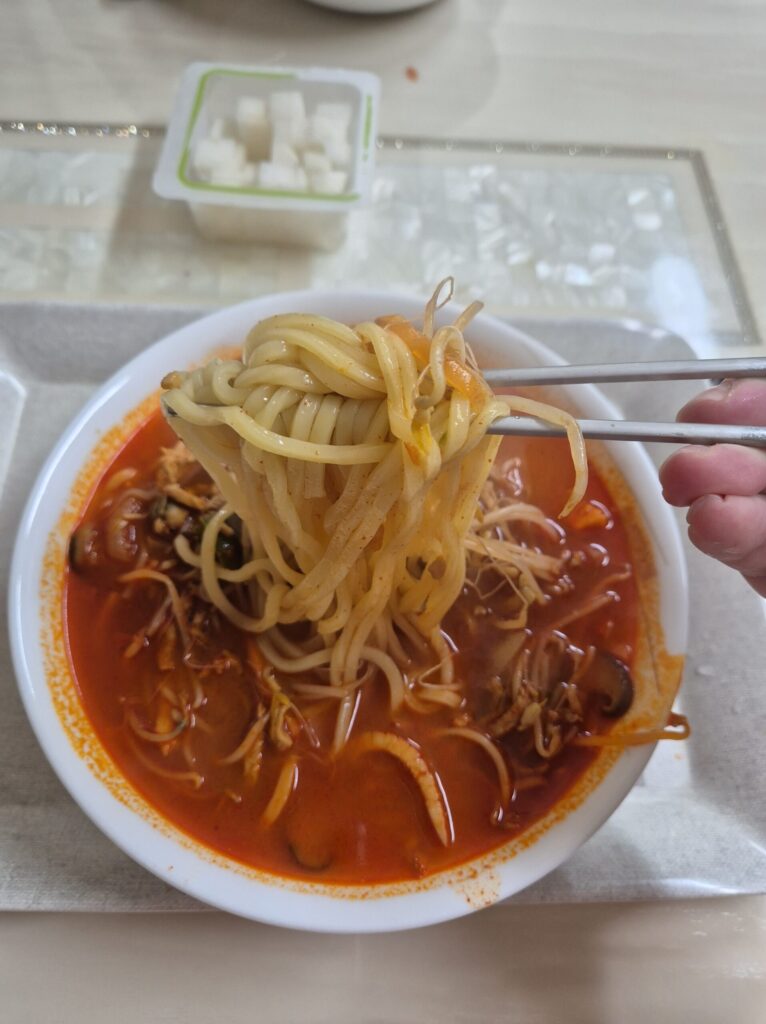 이연복 짬뽕 조리 완료