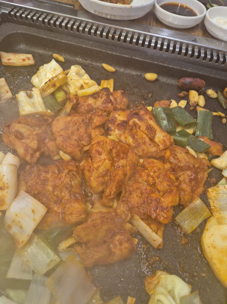 관저동 춘천집 양념닭갈비 만들기