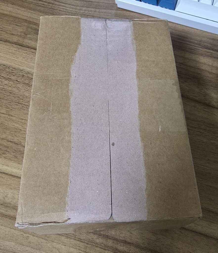 안전하게 포장 완료