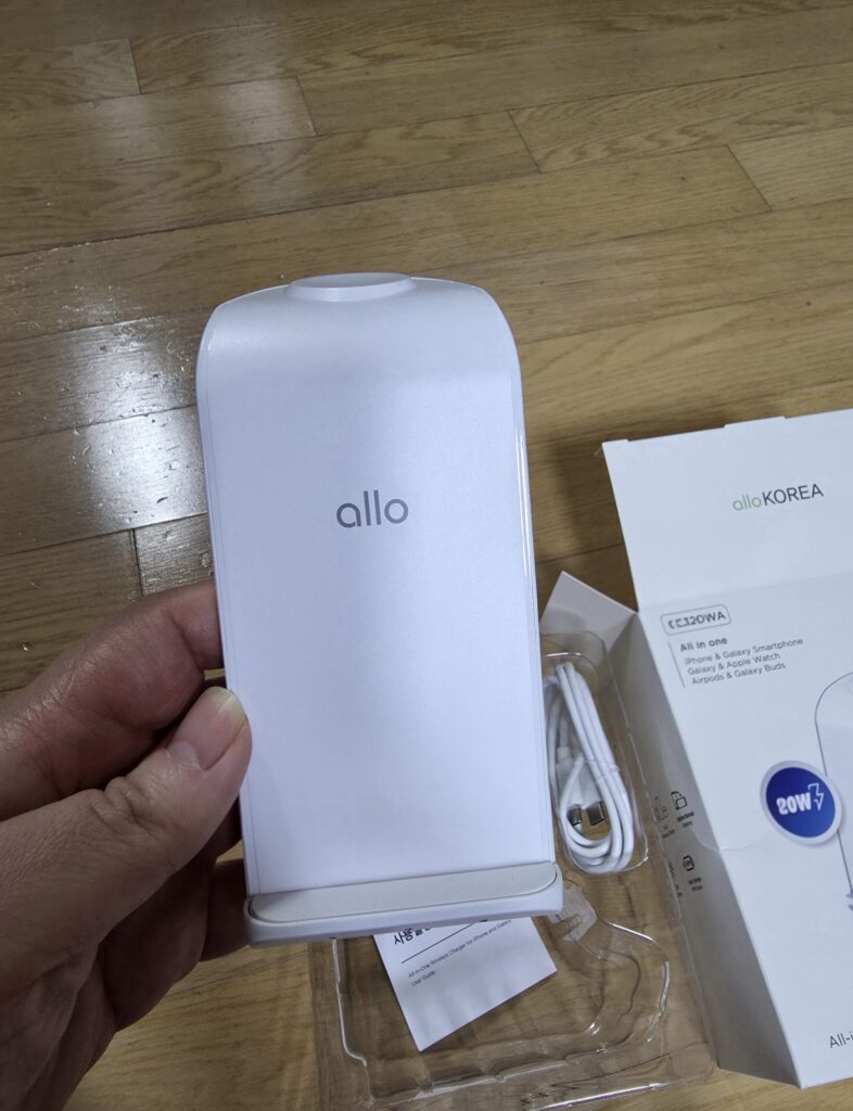 알로 무선충전기