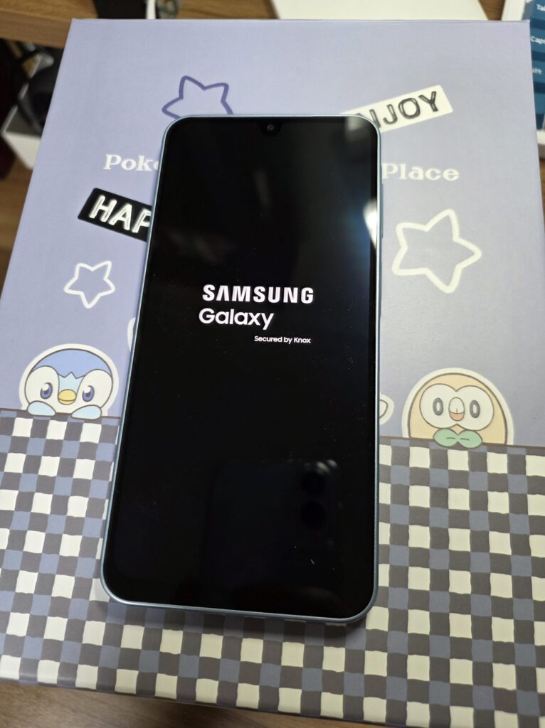 포켓키즈폰 전원on!