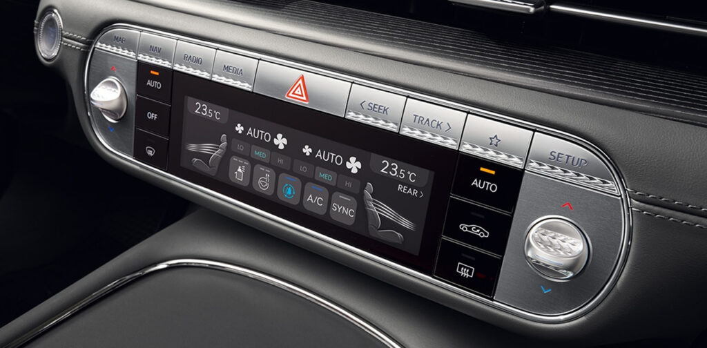 제네시스 90 실내 공조기