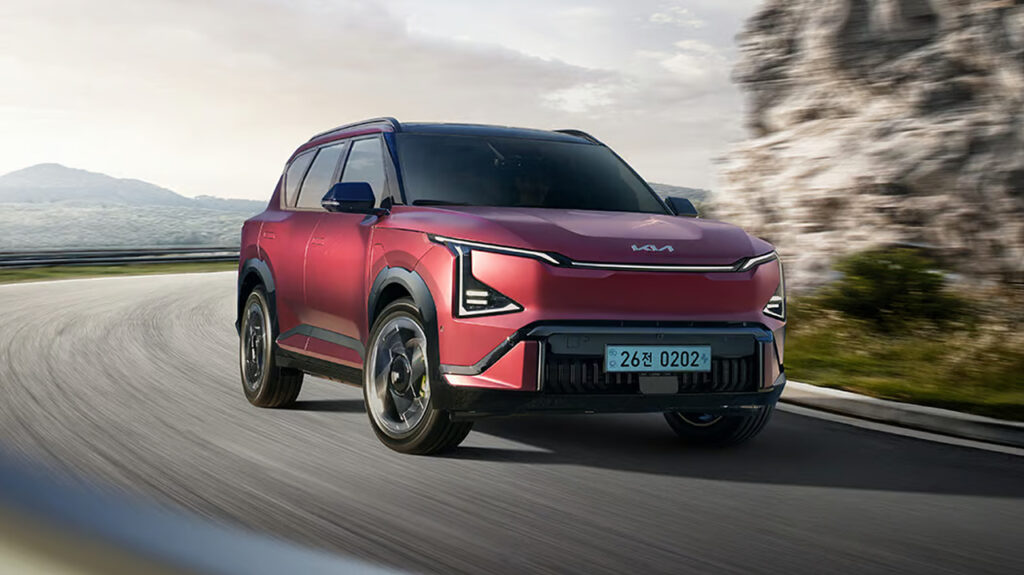 기아 EV5 2026년식 전면사진