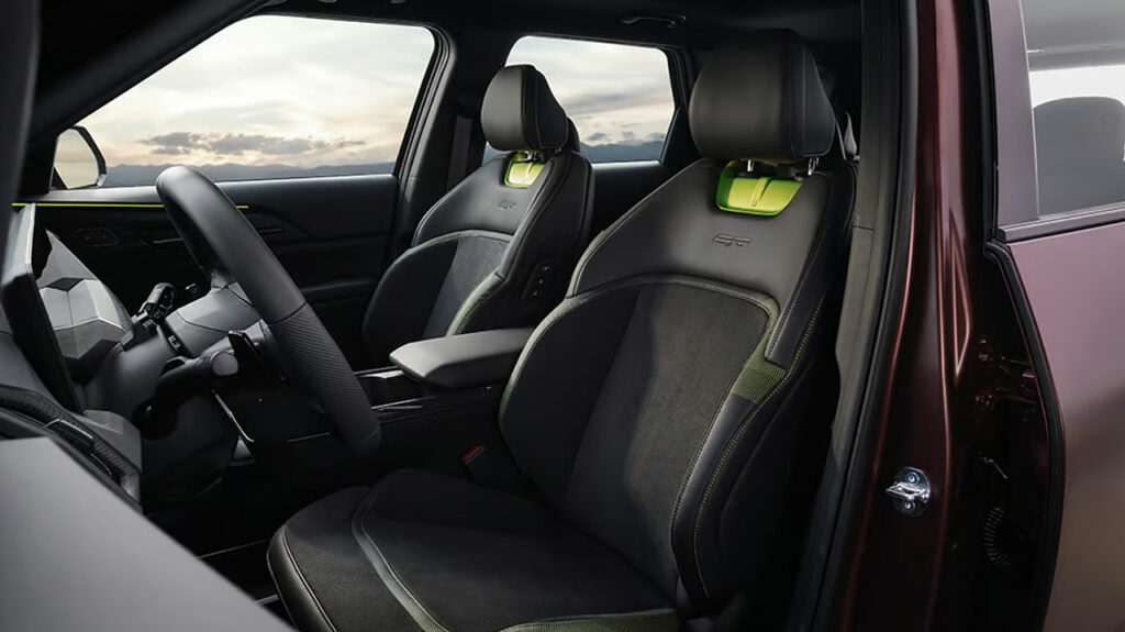 기아 EV5 2026년식 실내 1열시트