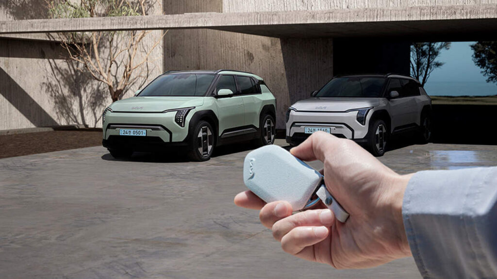 26년형 EV3 전면 및 스마트키