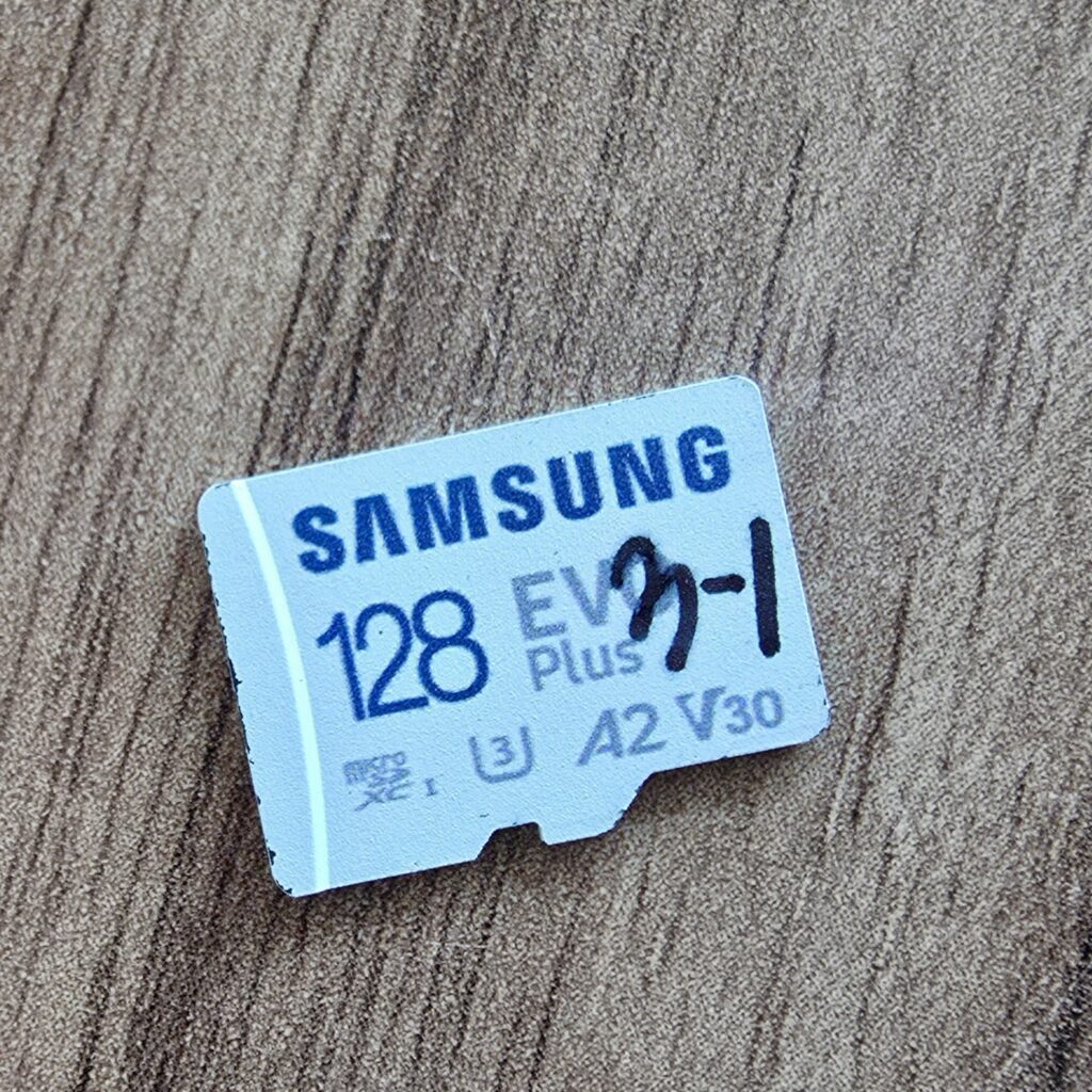 삼성SD카드 AS신청