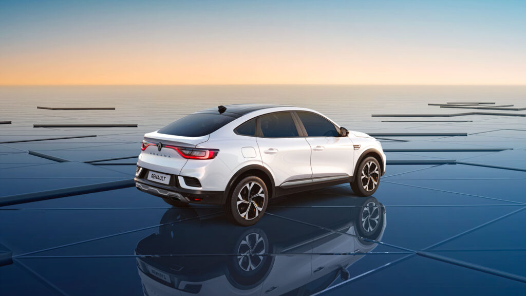 2026년형 르노 아르카나 후면 디자인