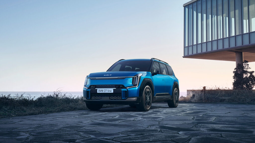 2026년형 EV9 GT라인 전면사진