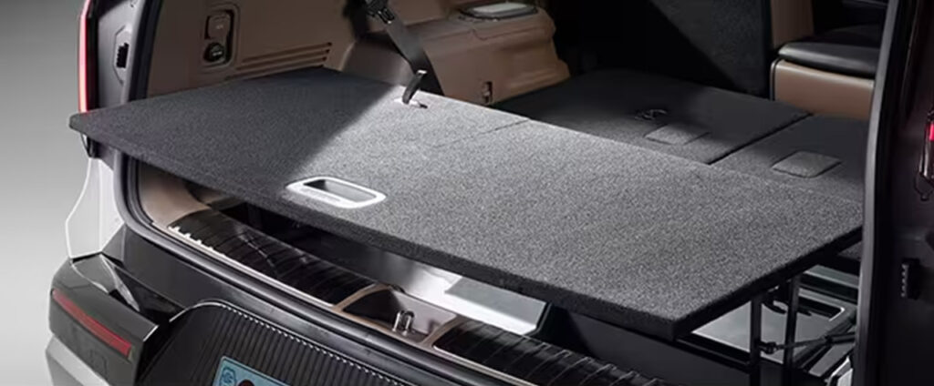 26년형 EV9 트렁크 선반