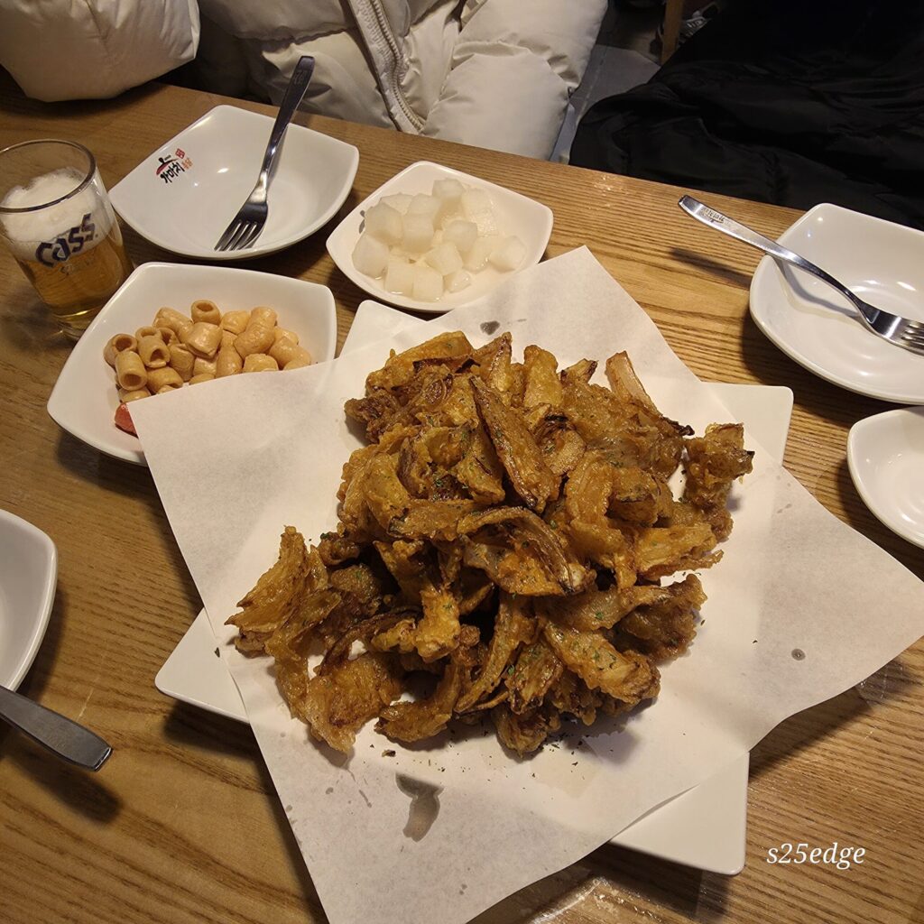 원내동 치킨 똥집튀김