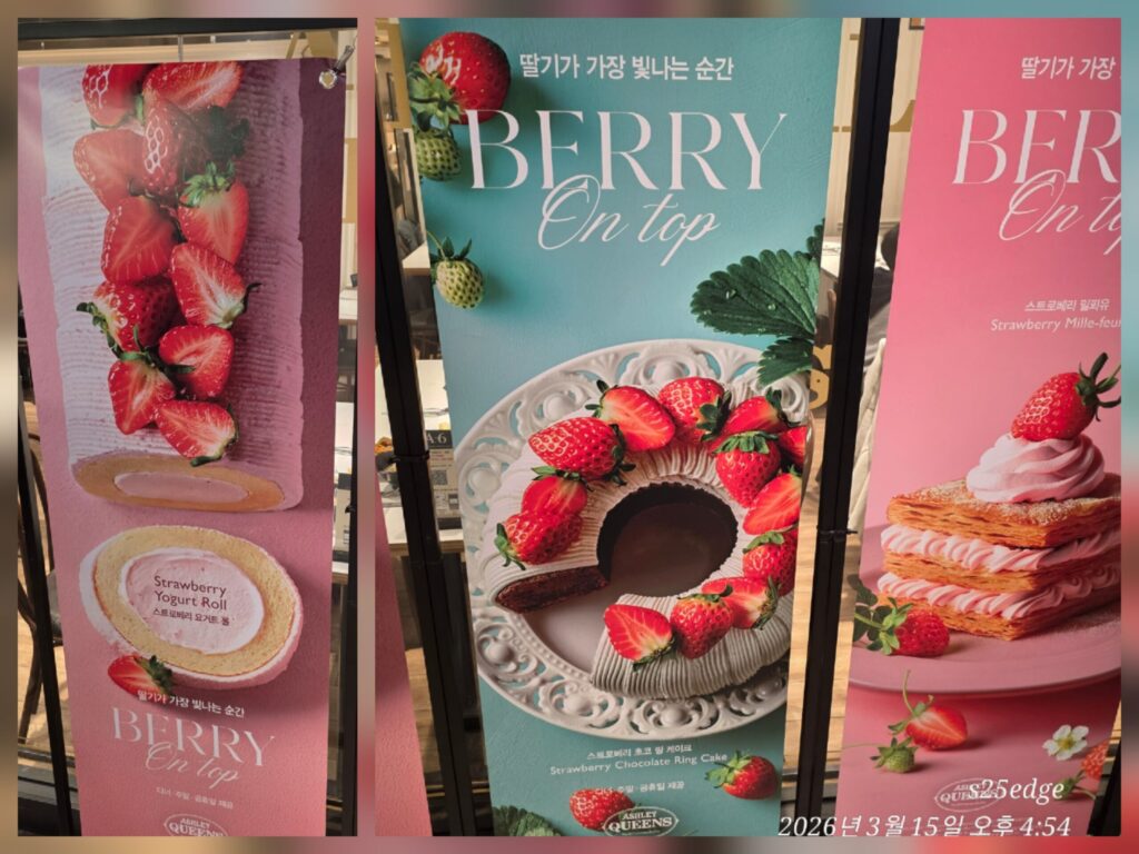 애슐리퀸즈 대전유성점 딸기 축제