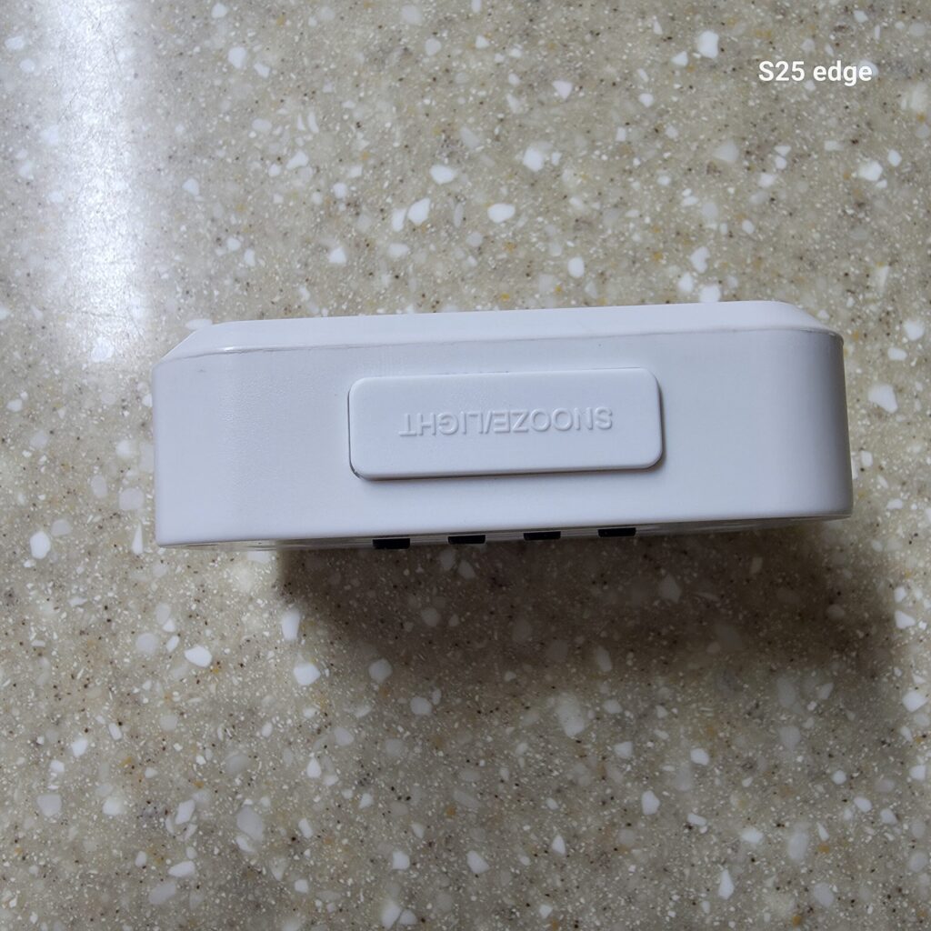 알리 탁상시계 스누즈 라이트 버튼