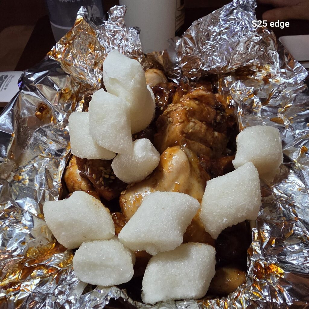 떡튀김 + 양념꾸브 먹힐준비완료