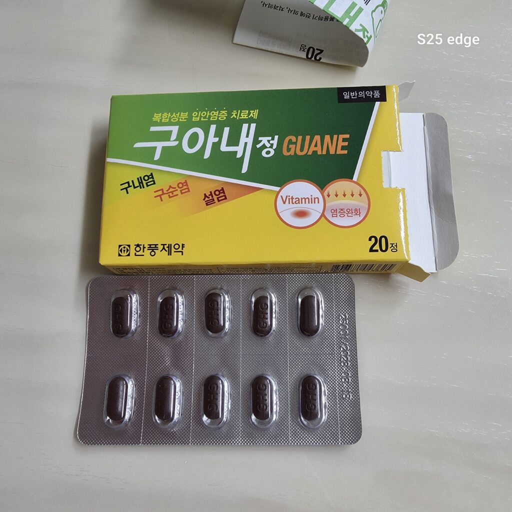 입안염증 치료제 구아내 정