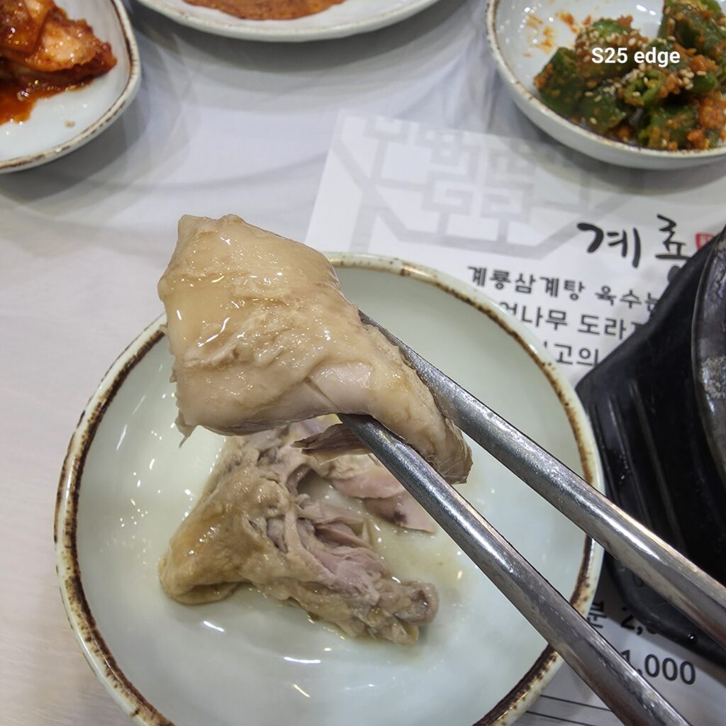 대전삼계탕 계룡삼계탕 맛평가