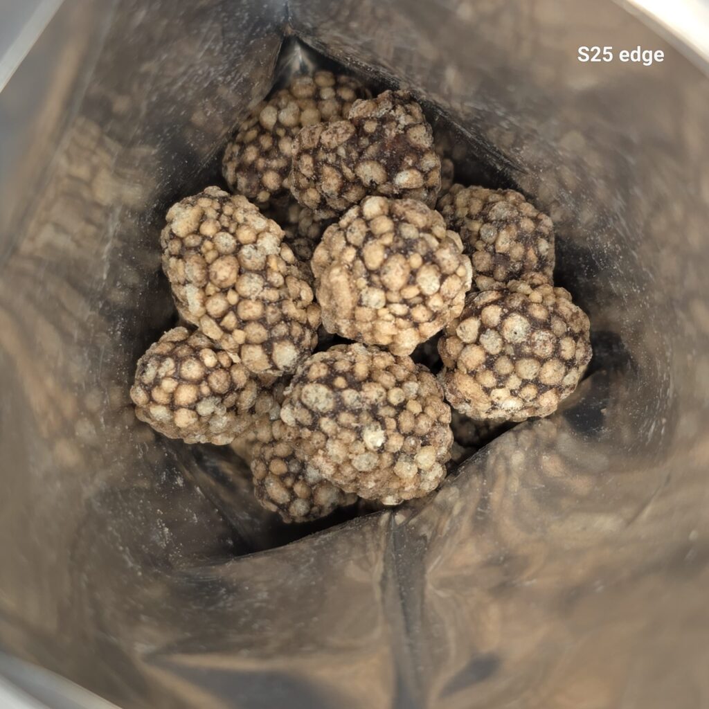 아몬드 초코볼 바프 다크초코아몬드 크런치 모양