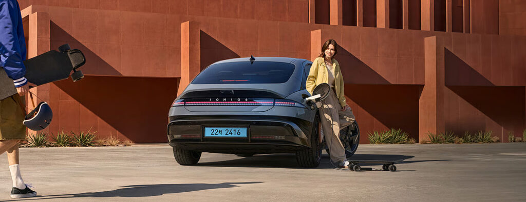 2026년형 현대 아이오닉6 후면