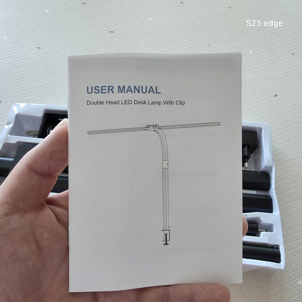 알리 LED 스탠드 메뉴얼