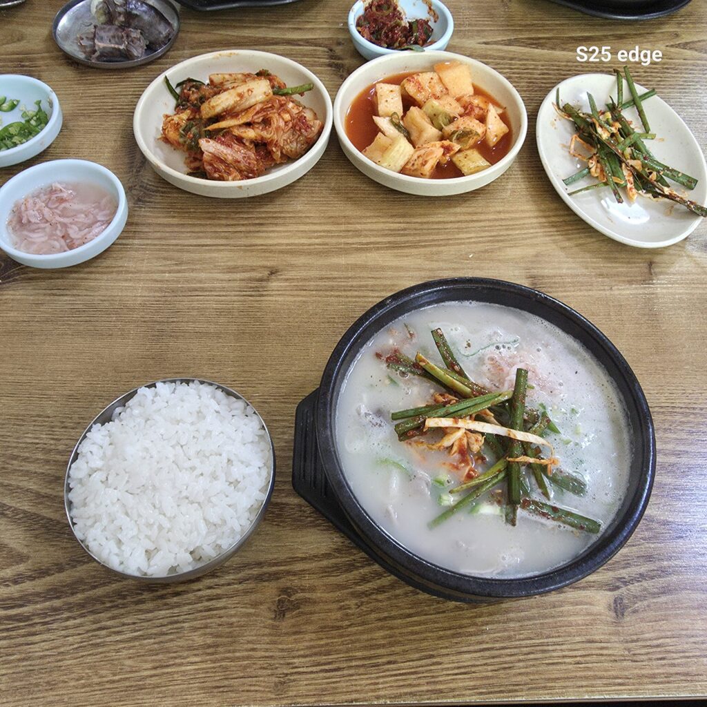 한우물순대 한상차림
