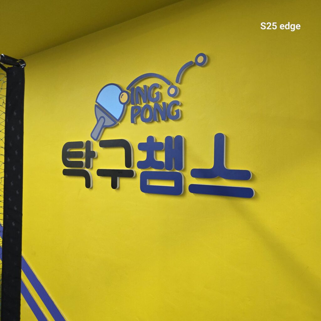 거제시 고현읍 무인탁구장 탁구챔스