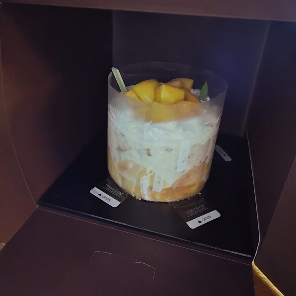성심당 썸머요거피치 케이크 맛