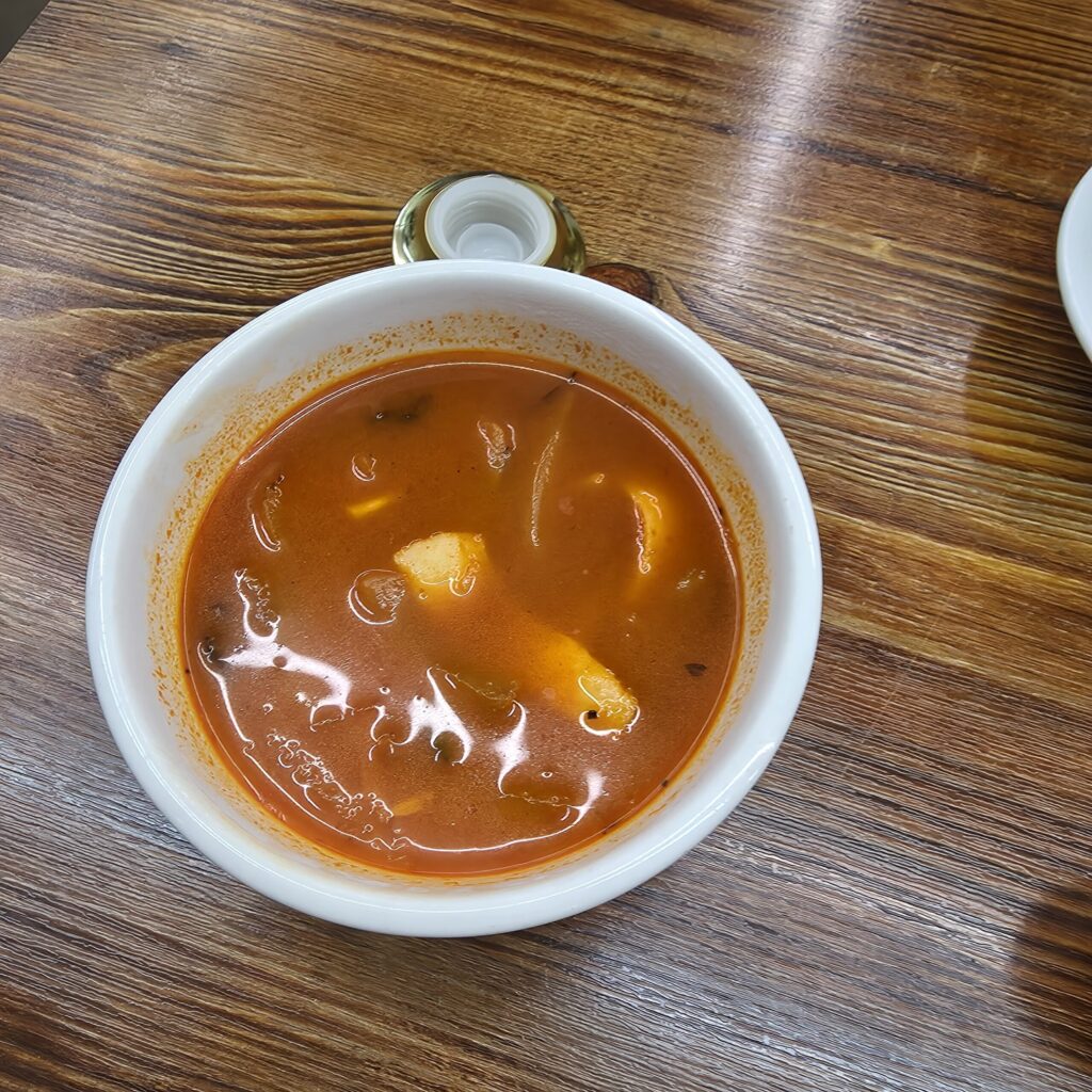 라향 안주 짬뽕국물