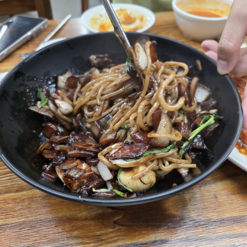 라향 간짜장 맛